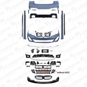 Body kit M Performance com luz F1 BMW G20 pré (19-22)